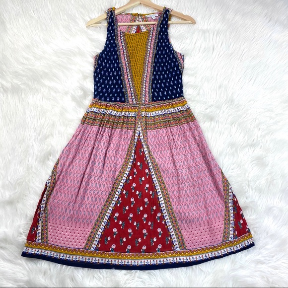 Patrons of Peace Dresses & Skirts - Patrons of Peace Boho Floral A Line Festival Dress